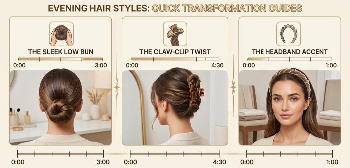 three no heat hairstyles for a quick morning routine