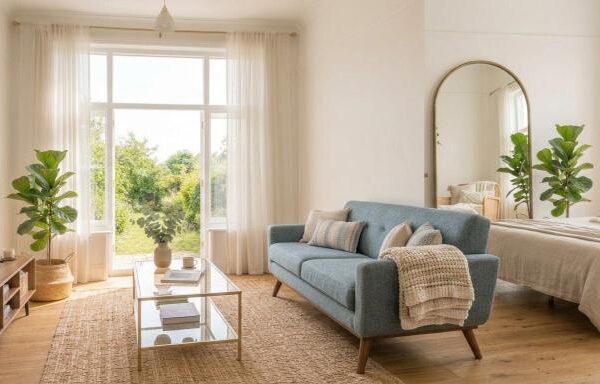 living room reset routine for a clutter-free home